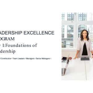 Leadership Excellence Program: Complete 3-Day Training Package